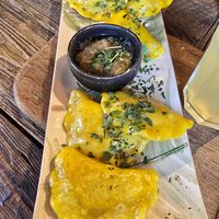 Carrotnand nut pierogi at Pijalnia Ziół in Warsaw