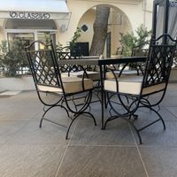 sitting area at La Terrazza di Venere in Capri
