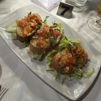 BRUSCHETTE AL POMODORO at La Terrazza di Venere in Capri