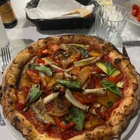 VEGANA PIZZA at La Terrazza di Venere in Capri