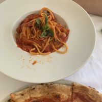 Vegan Spaghetti at La Terrazza di Venere in Capri