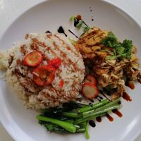 Chicken Rice at Daily Green 吉祥素 -  Yishun St in North Singapore