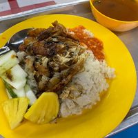 ‘Chicken’ rice at Miao Xiang Vegetarian 妙香斋素食 - Defu Lane in Northeast Singapore