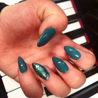 Acrylic extensions  at Nova Nails in Glasgow