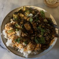 Tofu bowl   at LUUC Café in Saarbrucken