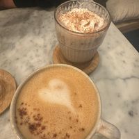 Lotus Cappuccino at LUUC Café in Saarbrucken