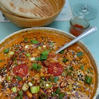 Curry at LUUC Café in Saarbrucken