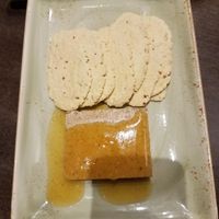 Vegan walnut ‘pate’  at The Bistro in Penticton