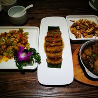 First couple of dishes (we had like 8 in total) at Ji Xiang Cao - Lucky Zen & Veg Restaurant in Shanghai