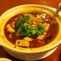 Savoury & spicy 'dofu' & mushroom at Ji Xiang Cao - Lucky Zen & Veg Restaurant in Shanghai