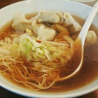 Wonton noodle soup at GōngDé Lín - Godly - Wukang Rd in Shanghai