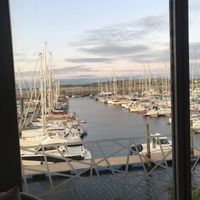 View from the table, early September evening!  at Scott's in Troon