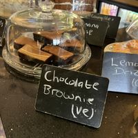 They had vegan desserts too!  at Brodies in Moffat