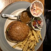 Beyond burger  at Burnbrae in Bearsden