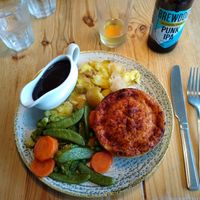 Cannellinin bean pie. at Tullie Inn in Balloch
