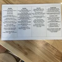 Menu at The Superfood Co in Marietta