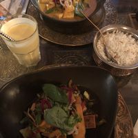 vegetarian and vegan paneer at Karma in Konstanz