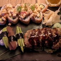 Veggie Platte (in vegan möglich); Achtung scharf! 🌶️ at Umami Sushi & Grill in Konstanz