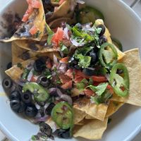 Nachos…very good!   at Pushkin's in Roseville