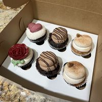 Valentine’s Day cupcakes!   at Pushkin's in Roseville