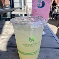 Sparkling lemonade with many flavor options 🍋 😋   at Pushkin's in Roseville