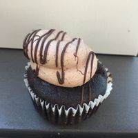 Vegan cupcake was so good!  at Pushkin's in Roseville