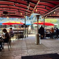 Outdoor Seatingg  at Cafe Sevilla in Long Beach