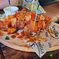 Papas bravas at Cafe Sevilla in Long Beach