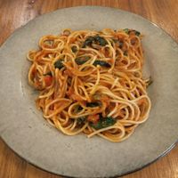 Tempeh fettucini at Salvador's Loft  in Kunming