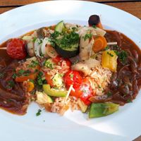 Gemüsespieße at Constanzer Wirtshaus in Konstanz