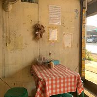 A place for two. at Kao Man Kai Jay Vegan in Chiang Dao