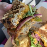 Inside of tree hugger  at Cheese Louise  in Conway