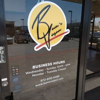 Times and date for normal business hours at Bam's Vegan in Dallas