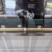 vegan options2  at Accademia del Gelato in Udine