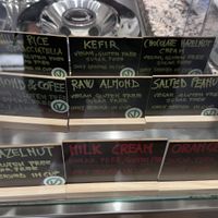 vegan options3  at Accademia del Gelato in Udine