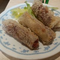 Sweet yam rolls at Tea Master in Fortitude Valley