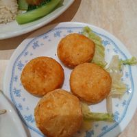 Cassava fritters at Tea Master in Fortitude Valley