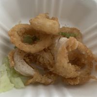 Vegan calamari. Tasty but not good value, and no dipping sauce    at Tea Master in Fortitude Valley