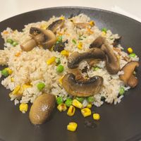 Truffle mushroom fried ricee  at Tea Master in Fortitude Valley