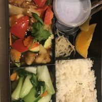 Sweet and sour bento  at Tea Master in Fortitude Valley