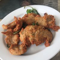 Salt and Pepper “chicken”. Vegan.  at Tea Master in Fortitude Valley