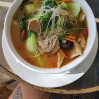 "Chicken" noodle soup at Tea Master in Fortitude Valley