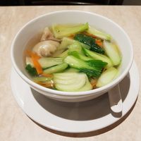 Vegetarian dumpling soup at Tea Master in Fortitude Valley