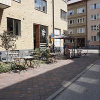 From outside  at Flax in Malmo