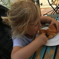 Vegan croissant at Flax in Malmo