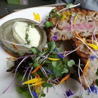 Grilled Cheese Sandwish at Flax in Malmo