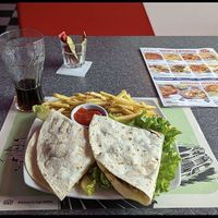 Vegan quesadilla   at America Graffiti in Brescia