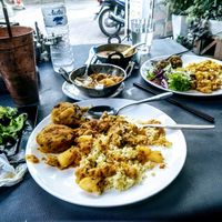 Delicious vegan meal. at Indish in Chiang Mai