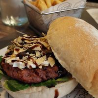 Hamburguesa Beyond meat at Groove in Genoa