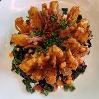 Fried onion at Jazzköket in Ostersund